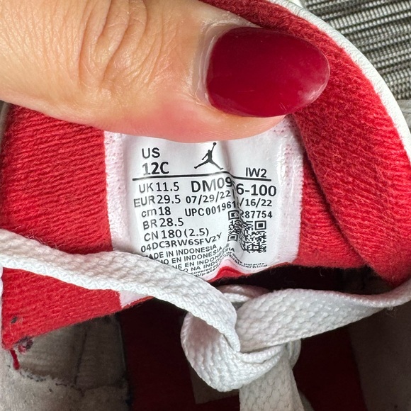 Jordan 3 retro white black 12c - Picture 7 of 7